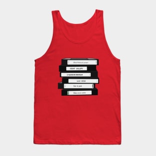 TV SERIES of Horror Tank Top